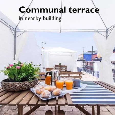 Hostly Rivero 2B Center-Fibre-Communal Terrace-Parking Optional-Cless セビリア エクステリア 写真